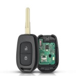 2/3 Buttons Remote Car Key 433mhz PCF7961M 4A for Renault(No logo/With logo)
