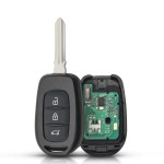 2/3 Buttons Remote Car Key 433mhz PCF7961M 4A for Renault(No logo/With logo)