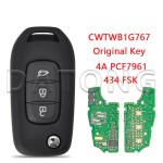 Renault Megane III FCC:CWTWB1G767 4A 434 FSK(No logo/With logo)