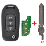 Renault Megane III FCC:CWTWB1G767 4A 434 FSK(No logo/With logo)