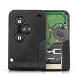 Smart Card Key 434Mhz ID46 PCF7947 Chip For Renault Clio Logan Megane 2 3 Scenic(No logo/With logo)