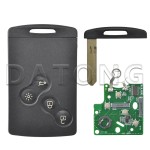 Renault ID46 7952 Koloes/4A PCF7953/ID46 7952 Megane3 Replacement Hands Free Card NSN14/VA2 Blade(No logo/With logo)