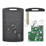 Renault ID46 7952 Koloes/4A PCF7953/ID46 7952 Megane3 Replacement Hands Free Card NSN14/VA2 Blade(No logo/With logo)