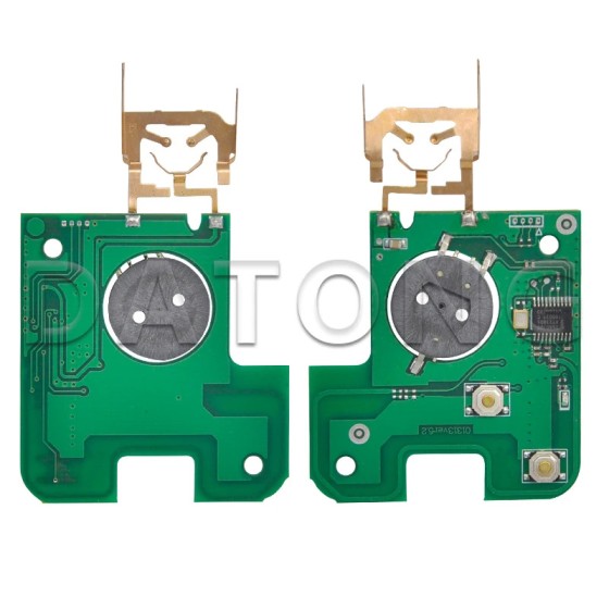 Renault 2 Buttons Remote Car Key PCF7947 Chip 433Mhz For Renault Laguna Espace 2001-2006 Smart Card ID46 Chip ASK(No logo/With logo)