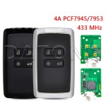 4A PCF7953M 433MHz Promixity Card White/Black(No logo/With logo)