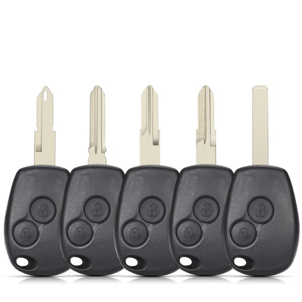 2BTN Car Key Fob Shell Case for Renault NE73/VAC102/VA2/No.153/HU136te Blade(No logo/With logo)