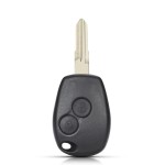 2BTN Car Key Fob Shell Case for Renault NE73/VAC102/VA2/No.153/HU136te Blade(No logo/With logo)