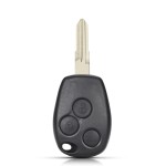 3 Button Car Key Shell For Renault NO153/VAC102/NE73/HU136TE/VA2 Key Shell (No logo/With logo)