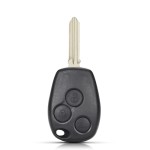 3 Button Car Key Shell For Renault NO153/VAC102/NE73/HU136TE/VA2 Key Shell (No logo/With logo)