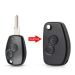 Renault Modified Flip Car Key Shell Fob VAC102/NE72 Blade