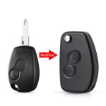 Renault Modified Flip Car Key Shell Fob VAC102/NE72 Blade