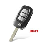 Filp Car Remote Key Case shell 2/3 Buttons NE72/VA2/HU83
