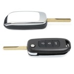 Flip Remote Key Shell Case for Renault 2/3B VAC102/HU56R/HU136/VA2 Blade(No logo/With logo)