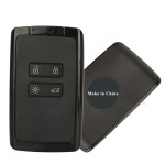 4 Button Smart Remote Key Case Shell Cover Black/White(No logo/With logo)