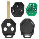 3 Button Remote Key Fob key 433MHz 4D60 Chip(No logo/With logo)