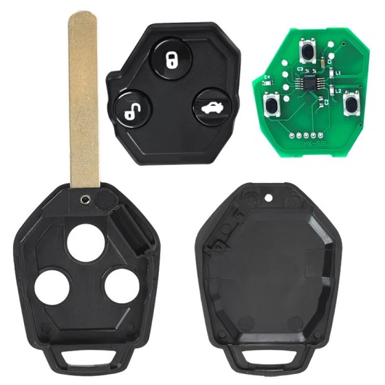 3 Button Remote Key Fob key 433MHz 4D60 Chip(No logo/With logo)