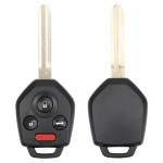 4 Button Remote Key Fob 4D60/4D62/G Chip CWTWB1U766 433/315MHz ASK (No logo)