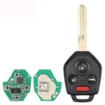 4 Button Remote Key Fob 4D60/4D62/G Chip CWTWB1U766 433/315MHz ASK (No logo)