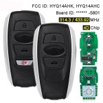 3/4 Buttons HYQ14AHC 314.3/433MHz(No logo/With logo)