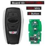 3/4 Buttons HYQ14AHC 314.3/433MHz(No logo/With logo)