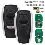 3/4 Buttons 433.92MHz 8A Chip HYQ14AHK Smart Remote Car Key Fob(No logo/With logo)