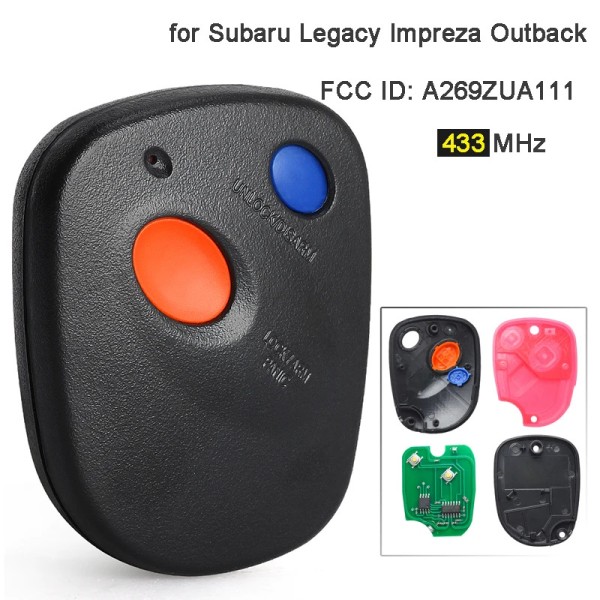 433MHz A269ZUA111 Remote Control Key Fob key for Subaru