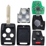 433MHz 4D62 Chip FCC ID: CWTWBU745 Replacement Remote Car