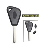 Transponder Ignition Key Fob key blank 4D60/4D62 Chip