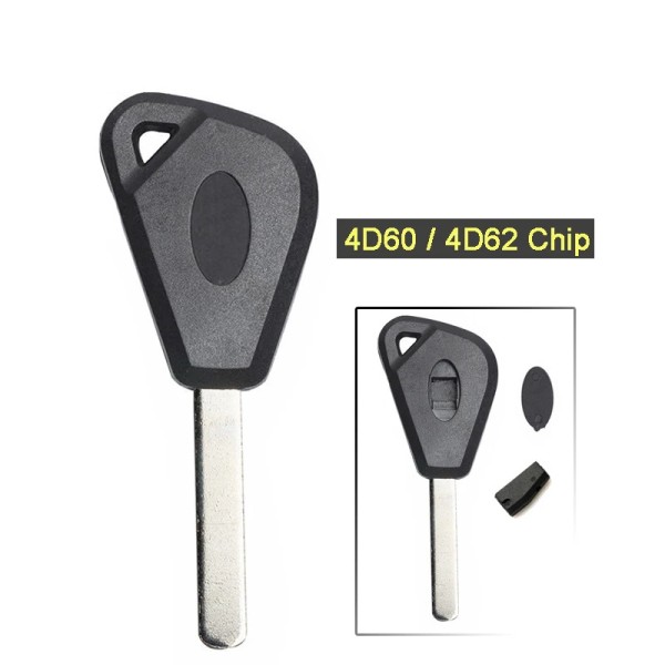 Transponder Ignition Key Fob key blank 4D60/4D62 Chip