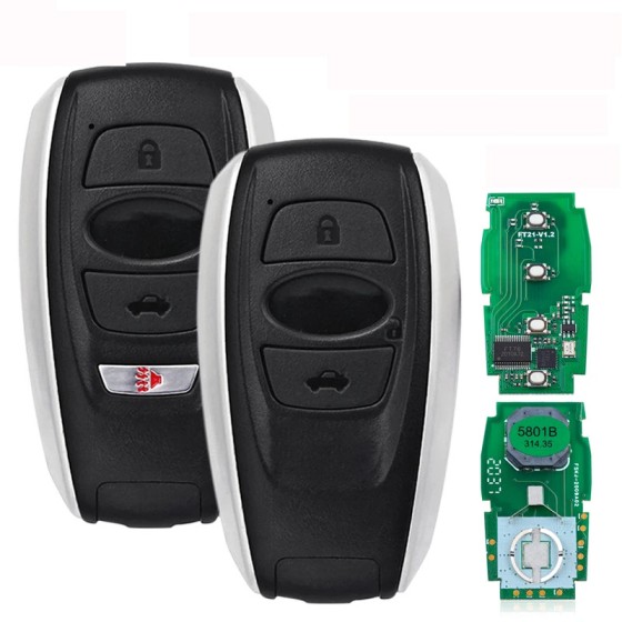 3/3+1 Button Smart Remote Key Shell Case Fob(With logo)