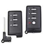 Subaru 3/4 Button Smart Remote Key Shell Case(No logo/With logo)