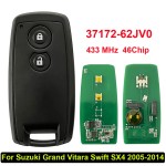 Suzuki SX4 Grand Vitara Swift 2 Buttons 433MHz ID46 Chip