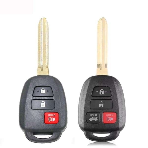 Toyota 2+1/3+1 Buttons TOY43 Blade(No logo/With logo)