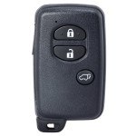 Toyota Smart Key Cover 2/2+1/3/4 Buttons Black(No logo/With logo)