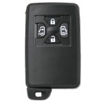 Toyota smart key shell 3/4/5 Buttons Silver/Black(No logo/With logo)