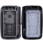 Toyota smart key shell 2/3/2+1/3+1 Buttons Black(No logo/With logo)