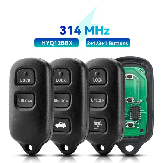 Toyota HYQ12BBX Highlander GQ43VT14T Camry Solara Corolla Sienna 2002 -2007 315mhz