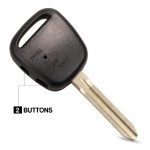 Toyota Side 1/2 Button TOY43/48(With logo)