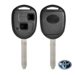 Toyota 2/3 Buttons case Strong(With logo)