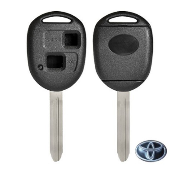 Toyota 2/3 Buttons case Strong(With logo)