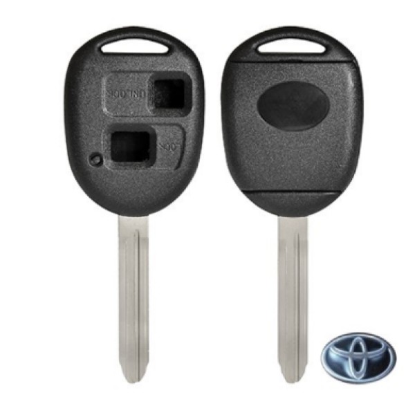 Toyota 2/3 Buttons case Strong(With logo)