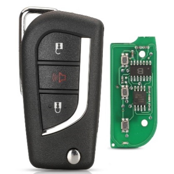 2/2+1 BT B41TA Modified Flip Remote Car Key Fob G/67 Chip 434MHZ
