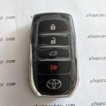 TOYOTA 3+1 Buttons SW4 Smart Key 433mhz FCC ID BM1EK