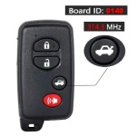 314.3MHz HYQ14AAB Board: 271451-0140 Smart Card 2007-2016 4D71