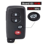 314.3MHz HYQ14AAB Board: 271451-0140 Smart Card 2007-2016 4D71