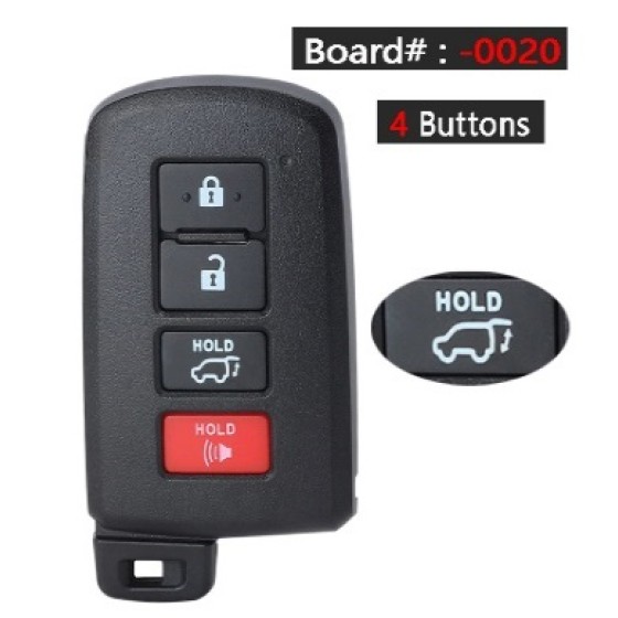 HYQ14FBA 0020 281451-0020 G For Toyota Avalon Camry Corolla RAV4 314.3MHz Chip: G (0020), 8A