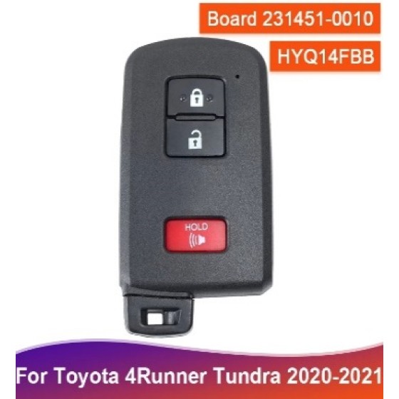 2015-2022 Toyota 4Runner Tundra Tacoma / 3-Button Smart Key / PN: 89904-35060 / HYQ14FBB-0010 (AFTERMARKET) 315 MHz