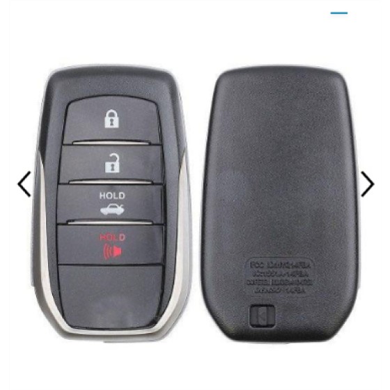 2016-2019 Toyota MIRAI / 4-Button Smart Key / PN: 89904-62020 / HYQ14FBA / AG Board 2110 (AFTERMARKET)