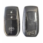TOY 2 buttons smart keys for aftermarket PCB with logo (back side Land Cruiser/Innova/GR)