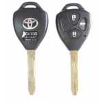 Toyota 2/3 Buttons TOY47 Blade(With logo)